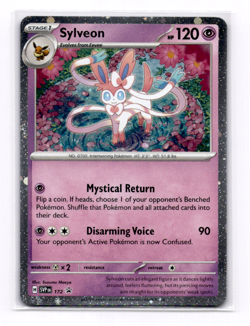 Sylveon 172 Sv: Scarlet & Violet Promo Cards Holo -- Pokemon Near Mint - Image 1