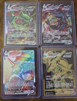 Pokemon VMAX Lot Of 4 Collectible Cards - Image 1