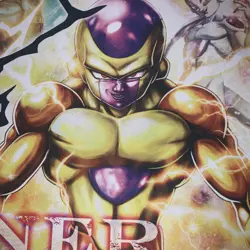 Dragon Ball Super Card Game Galactic Battle Winner Villains Playmat pre owned - Image 5