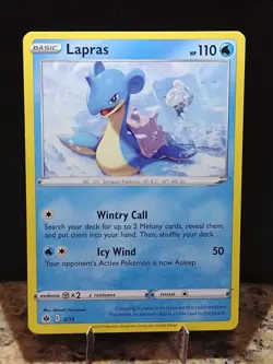 Lapras 6/15 Chinchou 8/15 Cutiefly 11/15 2022 McDonald's Promo Pokemon Cards Lot - Image 3