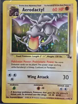 Pokemon Vintage 5 Holo Card Lot Base Set, Fossil, & Base Set 2 (Lot #3) - Image 5