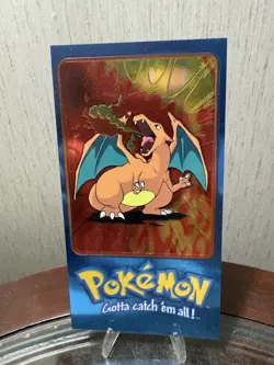 Pokemon Card - Charizard #5 - Topps - Oversized Jumbo - Tin Topper - Image 1