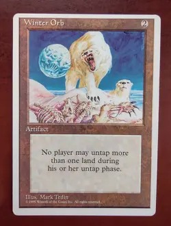 WINTER ORB mtg Alternate 4th Edition Rare - Image 1