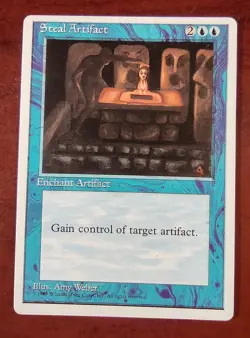 STEAL ARTIFACT mtg VLP Alternate 4th Edition 1 Unc - Image 1