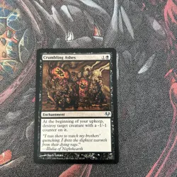 2008 Magic The Gathering Eventide Crumbling Ashes #35 Light Play - Image 1