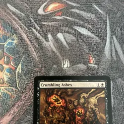 2008 Magic The Gathering Eventide Crumbling Ashes #35 Light Play - Image 3