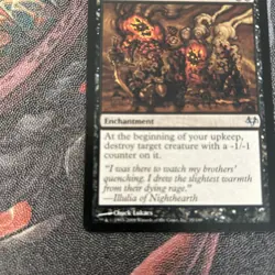 2008 Magic The Gathering Eventide Crumbling Ashes #35 Light Play - Image 4