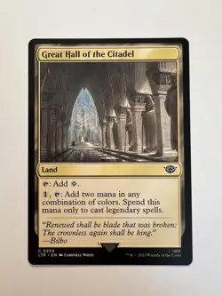 Great Hall of the Citadel - MTG The Lord of the Rings: Tales of Middle-earth- NM - Image 1