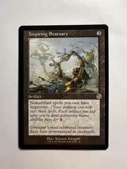 Inspiring Statuary - MTG The Brothers' War Retro Artifacts - NM Artifact Rare - Image 1