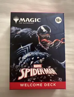 IN HAND MTG Venom Welcome Deck - SDCC 2025 Spider-Man Magic The Gathering - Image 1