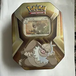 Pokeman Trading Card Game; 3 Foil Cards Featuring Slakoth, Vigoroth And Slaking. - Image 1