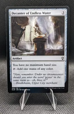 MTG Decanter of Endless Water Commander Legends: Battle for Baldur's Gate - Image 1