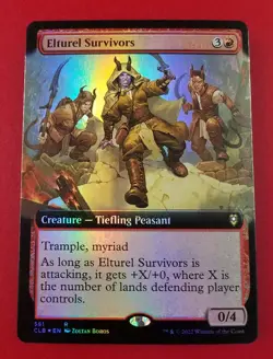 1x Elturel Survivors (LP) | FOIL Extended | Battle for Baldur's Gate | MTG Magic - Image 1