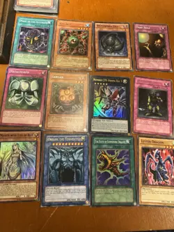 Yu-Gi-Oh! Card Lot - 12 Cards - Obelisk the Tormentor, Maiden with Eyes of Blue, - Image 1