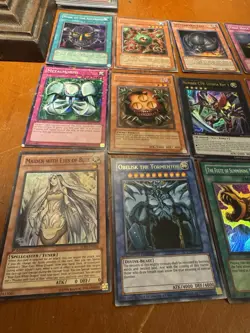 Yu-Gi-Oh! Card Lot - 12 Cards - Obelisk the Tormentor, Maiden with Eyes of Blue, - Image 2
