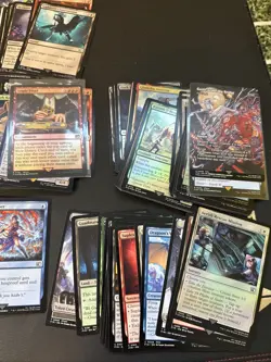 MTG Universes Beyond: Final Fantasy 400+ Card Lot NM/MINT With Foil/Borderless - Image 5