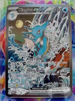 Kingdra ex 131 Sv: Scarlet & Violet Promo Cards Holo TAG 9 - Image 1
