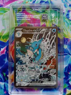 Kingdra ex 131 Sv: Scarlet & Violet Promo Cards Holo TAG 9 - Image 2