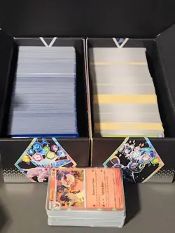 100 Holo/Reverse Holo & 1000 Non-Holo Pokemon Bulk Card Lot (Common to Rare) - Image 1