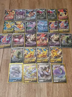 Lot of 100 Pokemon TCG Cards Various Sets, All V Cards - Image 3