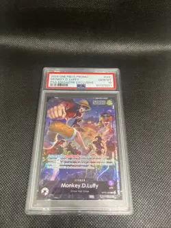 Monkey.D.Luffy (PSA Magazine) OP05-060 One Piece Promotion Cards Foil - Image 1