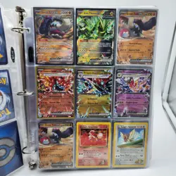 Pokemon Vintage Binder Collection Lot- 152 Cards- 17 Binder Page (LAST BINDER-2) - Image 3