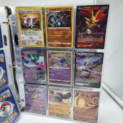 Pokemon Vintage Binder Collection Lot- 152 Cards- 17 Binder Page (LAST BINDER-2) - Image 5