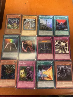 Yu-Gi-Oh! Card Lot - 12 Cards - Includes Blue-Eyes White Dragon, Spear Dragon, - Image 1
