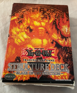 Yu-Gi-Oh Trading Card Deck Structure Deck "Blaze of Destruction" Complete - Image 1