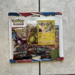 G-35 Pokemon Battle Styles 3 booster pack blister promo card Jolteon - Image 1