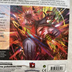 G-35 Pokemon Battle Styles 3 booster pack blister promo card Jolteon - Image 3