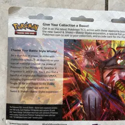 G-35 Pokemon Battle Styles 3 booster pack blister promo card Jolteon - Image 4