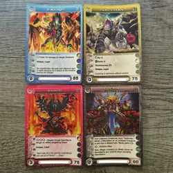 Chaotic TCG Ultra Rare Lot All Max Energy (4 Cards) - Image 1