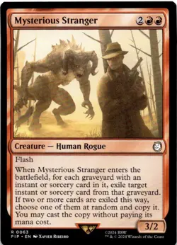 Mysterious Stranger (Surge Foil) R Universes Beyond: Fallout 591 NM - Image 1