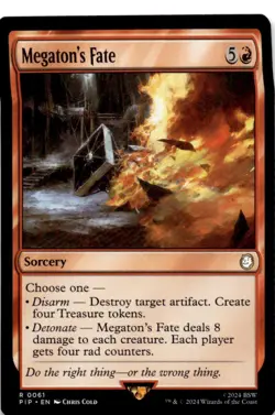 Megaton's Fate (Surge Foil) R Universes Beyond: Fallout 589 NM - Image 1