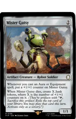 Mister Gutsy (Surge Foil) R Universes Beyond: Fallout 664 NM - Image 1