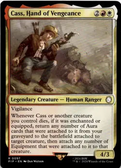Cass, Hand of Vengeance (Surge Foil) R Universes Beyond: Fallout 625 NM - Image 1
