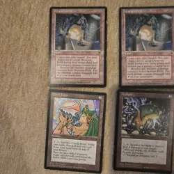 magic the gathering mtg lot fallen empires Conch Horn, Aeolipile & Dwarven Hold - Image 3