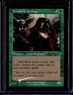 Somberwald Sage - 418 - Foil - INR - NM - MTG Magic the Gathering - Image 1