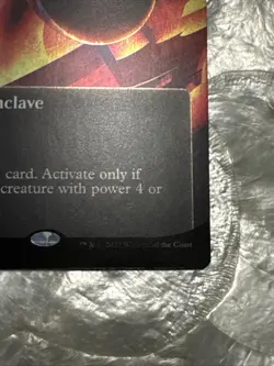 Bonders' Enclave (0139) (Borderless) (Galaxy Foil) Edge of Eternities Foil - Image 4