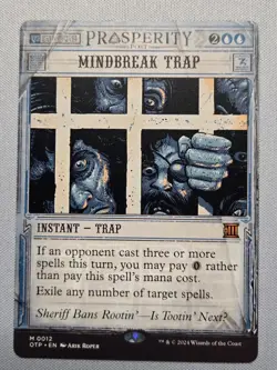 Mindbreak Trap - Outlaws of Thunder Junction: Breaking News NM - Image 1