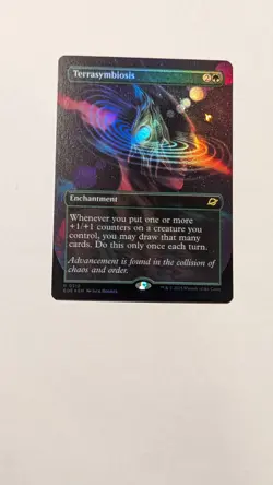 Terrasymbiosis Borderless Foil 0312 EOE NM/MT [Edge of Eternities:MTG] - Image 1