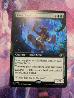 Icetill Explorer (Extended Art) Edge of Eternities RARE #343 Pack Fresh! - Image 1