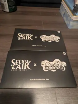 x2 MTG - Secret Lair - SpongeBob SquarePants - Lands Under the Sea - Non-Foil - Image 1