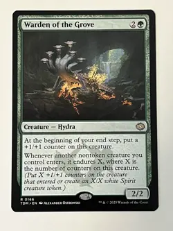 Warden of the Grove Tarkir: Dragonstorm Non-Foil Regular MTG - Image 1