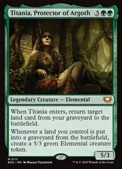 Titania, Protector of Argoth EOC NM MTG - Image 1