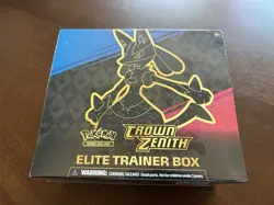 Pokemon TCG: Crown Zenith Elite Trainer Box ETB NEW Sealed 820650851476 - Image 1