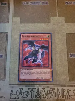 YUGIOH TCG FABLED ASHENVEIL BP03-EN079 SHATTERFOIL 1ST EDITION NM - Image 1