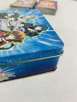 Yugioh Shonen Jumps Duelist Pack Coll Tin(empty) With 80 Random Cards (read) - Image 3