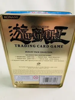 Yugioh Shonen Jumps Duelist Pack Coll Tin(empty) With 80 Random Cards (read) - Image 4